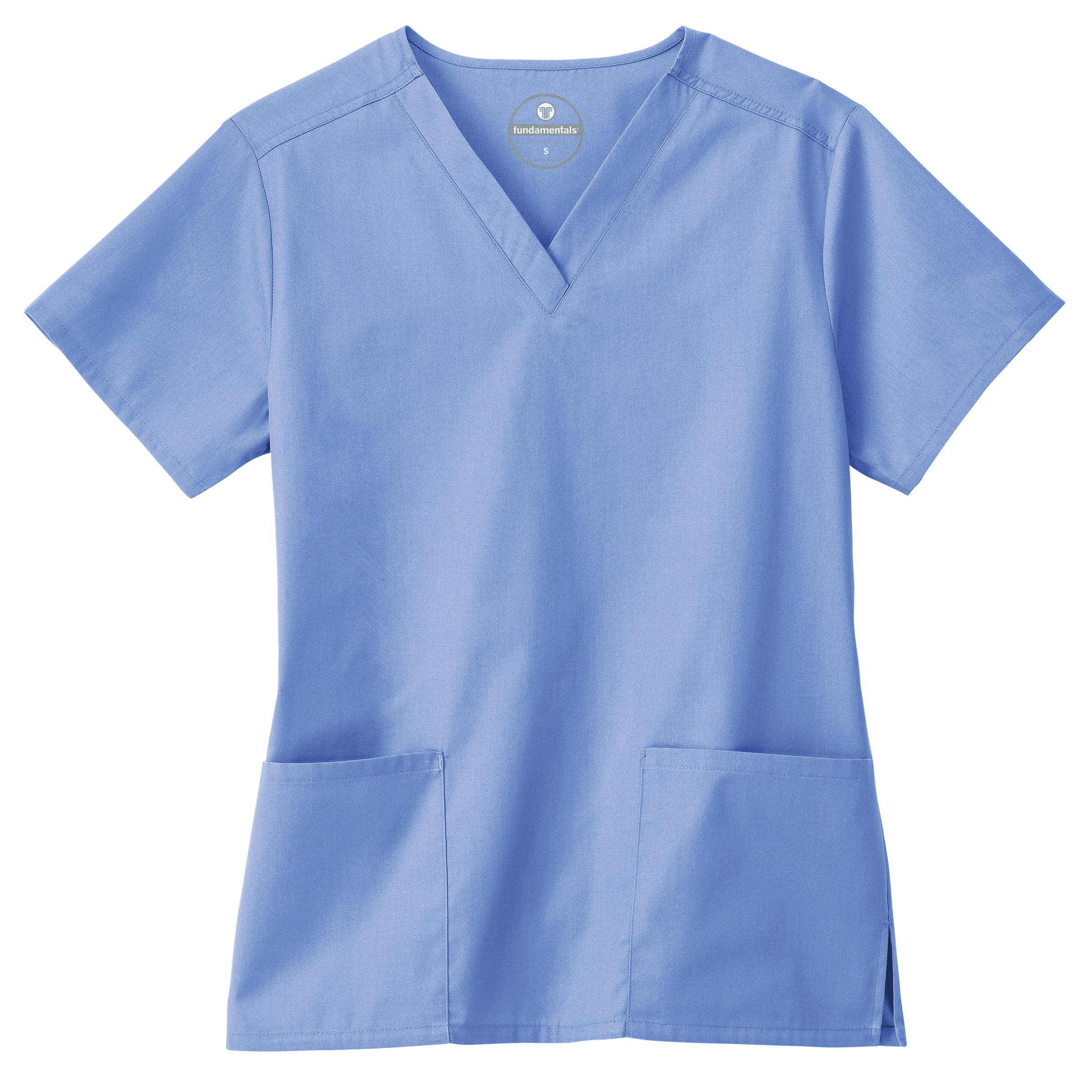 Fundamentals Ladies 2 Pocket V Neck Top, , large image number 2